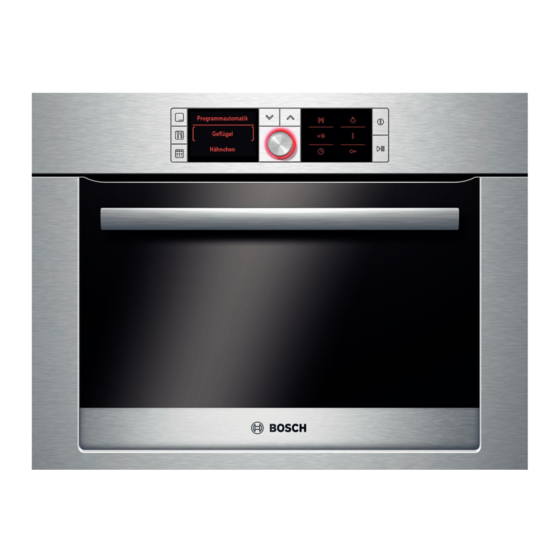 Bosch HBC36P753 Instrucciones De Uso