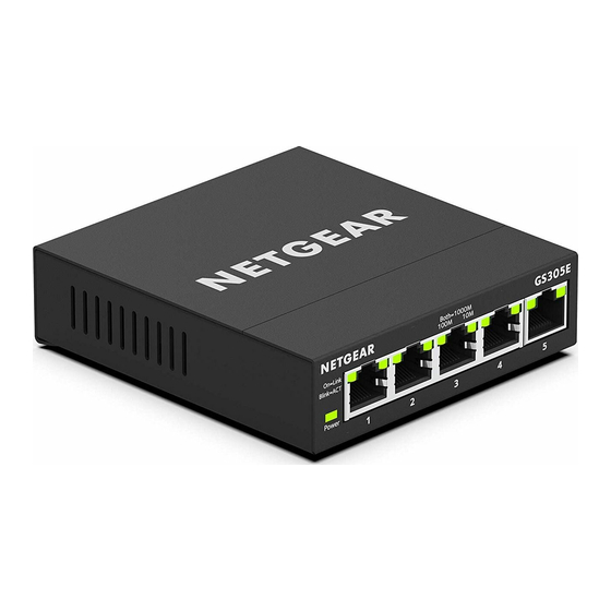 NETGEAR GS305E Guia De Instalacion
