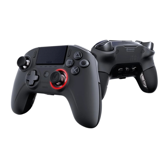 Nacon REVOLUTION Unlimited Pro Controller Manual De Instrucciones