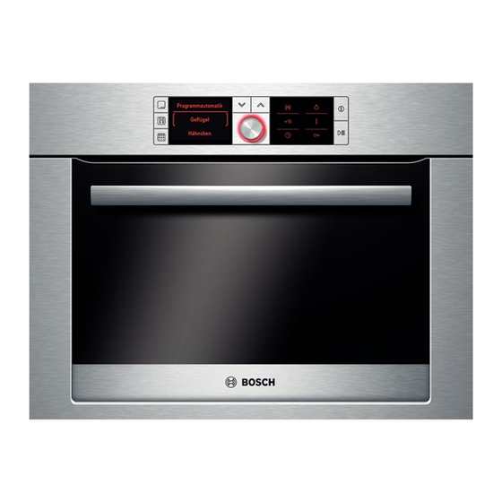 Bosch HBC36P753 Instrucciones De Uso