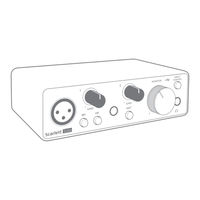 Focusrite Scarlett Solo Guia Del Usuario