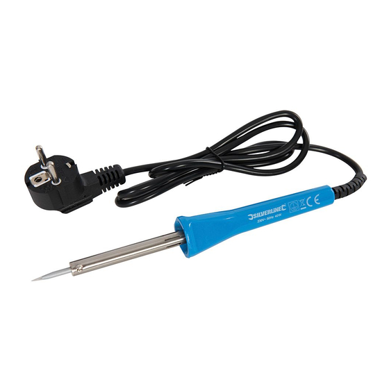 Silverline Soldering Iron 40W Guia De Inicio Rapido