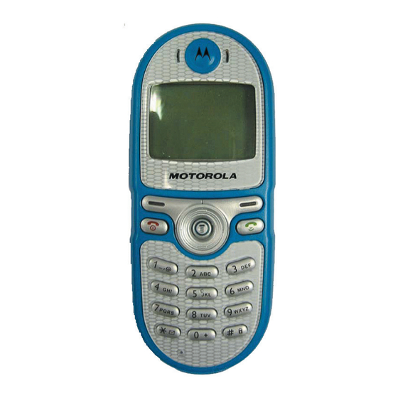 Motorola C200 Manual Del Usuario