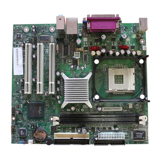 Intel D845GVFN Referencia Rápida