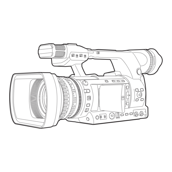 Panasonic AG-HPX255P Instrucciones De Funcionamiento