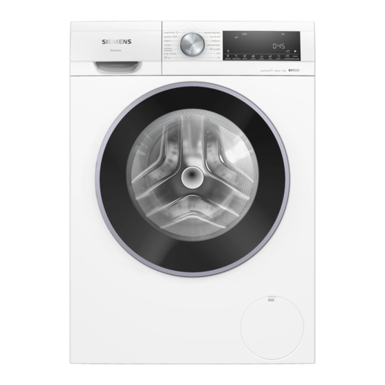 Siemens WG54G2Z0ES Manual De Usuario E Instrucciones De Montaje