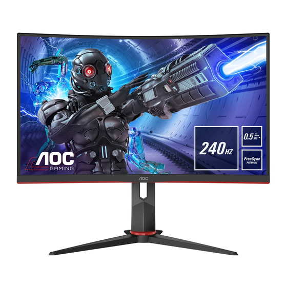 AOC C27G2ZE Manual Del Usuario
