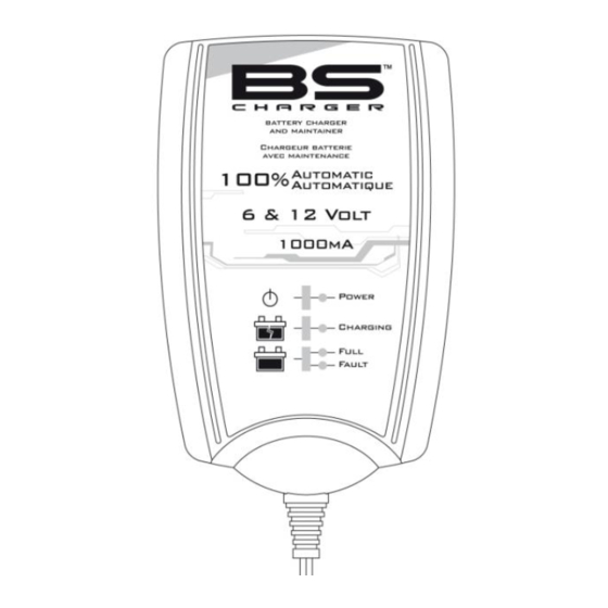 BS Charger BA10 Manual De Usuario Y Guía