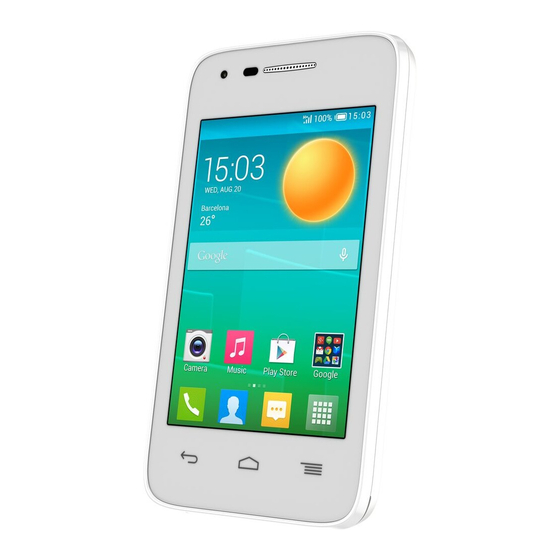 Alcatel Onetouch Pop D1 Manuales