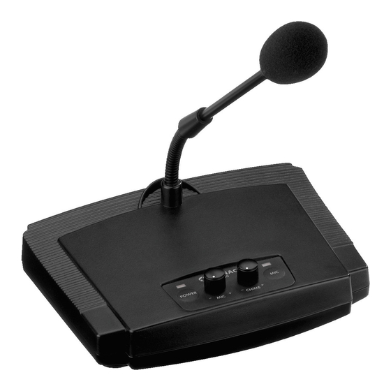 Monacor PA ECM-450 Manual Del Usuario