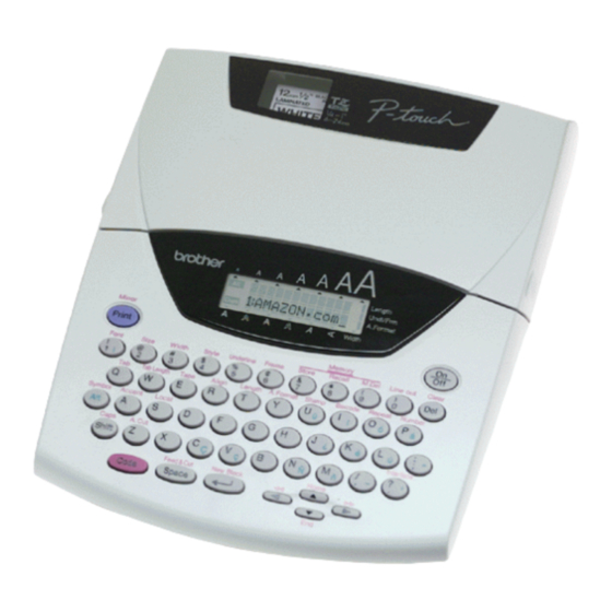 Brother P-touch 2400 Guia Del Usuario