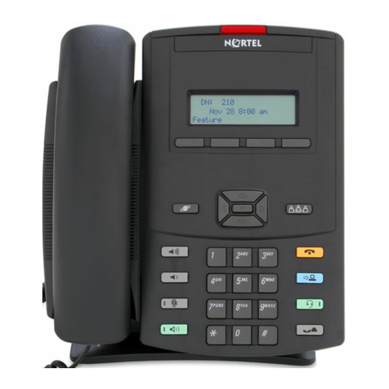 Avaya 1210 Guia Del Usuario