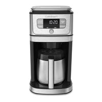 Cuisinart DGB-850 Serie Manual De Instrucciones