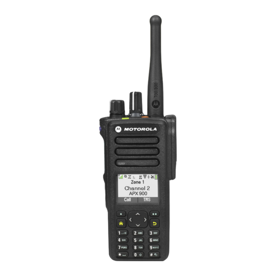 Motorola APX 900 Guia Del Usuario