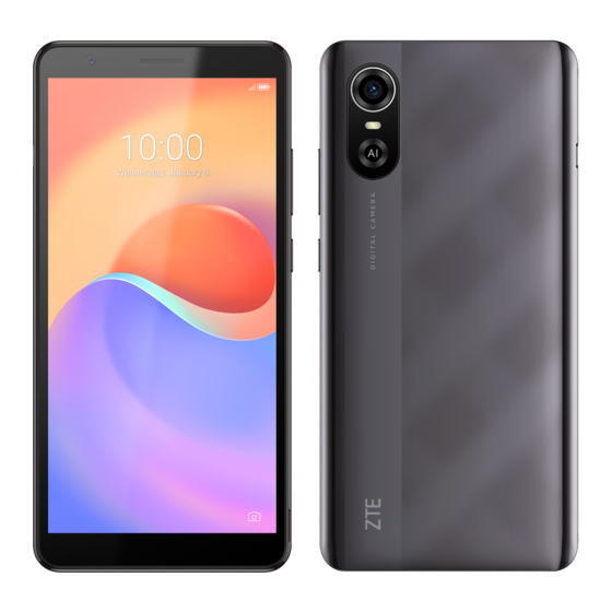 ZTE Blade A31 PLUS Guia De Inicio Rapido