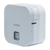 Brother P-Touch PT-P300BT Manual De Instrucciones