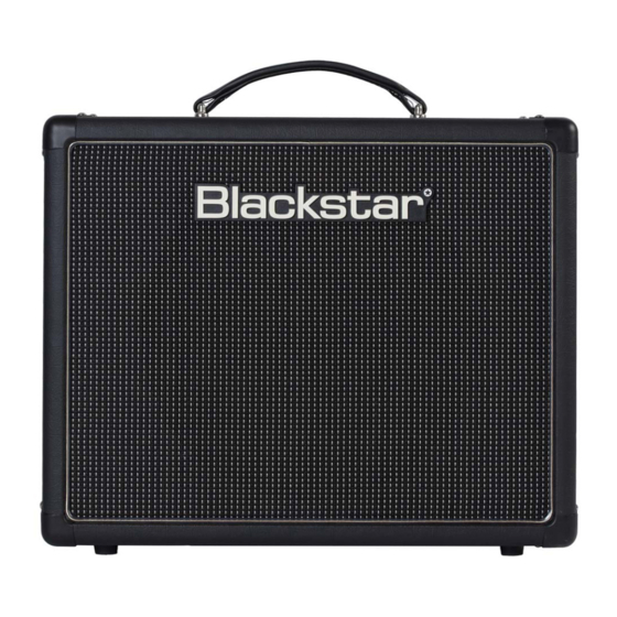 Blackstar Amplification HT-5C Manuales