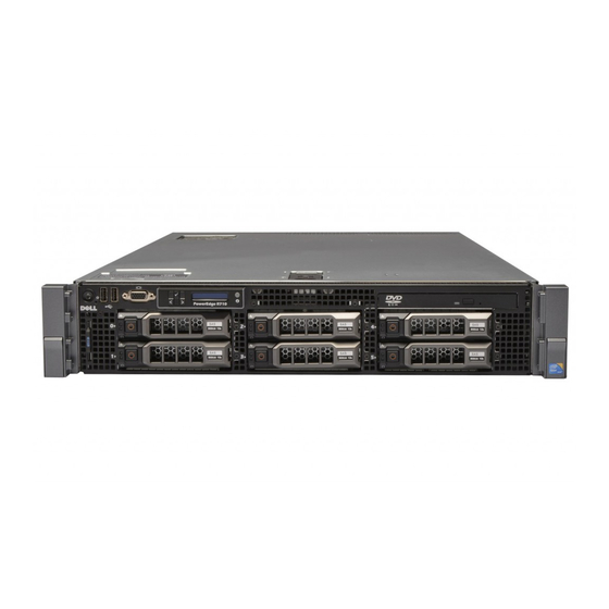 Dell PowerEdge R710 Procedimientos Iniciales Con El Sistema