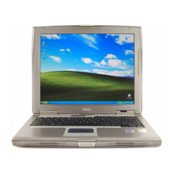 Dell Latitude D510 Manual Del Usuario