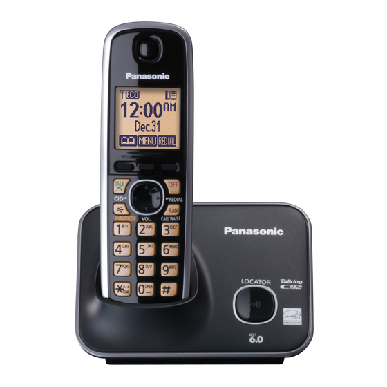 Panasonic KX-TG4111LA Manuales