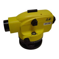 Geomax ZAL 120 Serie Manual Del Usuario