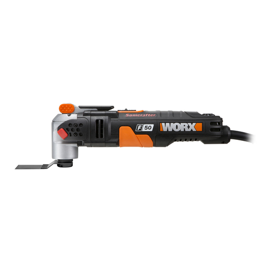 Worx Sonicrafter WX681 Manuales