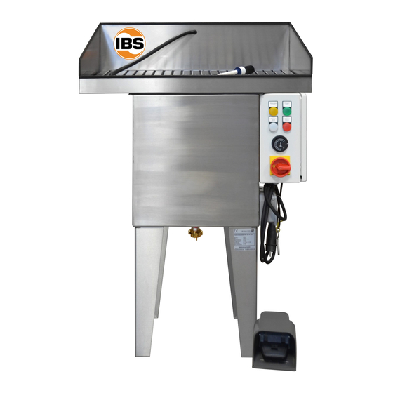 IBS W-100 Manual De Instrucciones