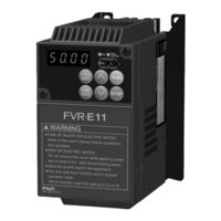 Fuji Electric FVR-E11S-EN Serie Manual De Instrucciones