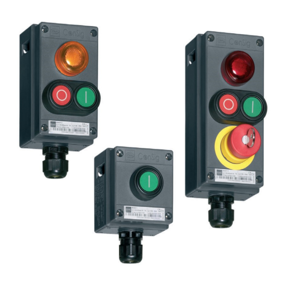 Stahl ConSig 8040 Serie Manual De Instrucciones