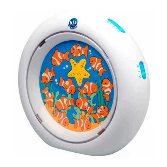 Claessens' Kids Kid'Sleep My Aquarium Guia De Inicio Rapido