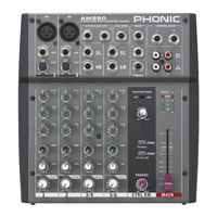 Phonic AM220 Manual Del Usuario