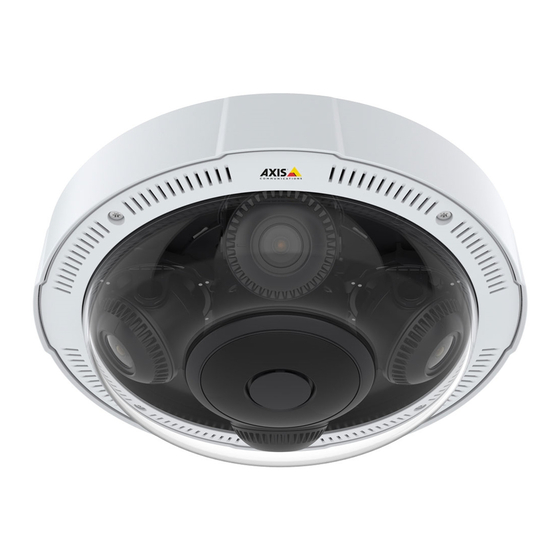 Axis Communications P3717-PLE Manual Del Usuario