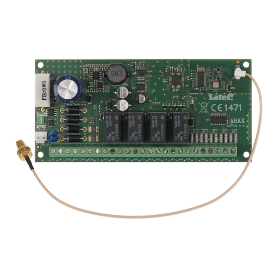 Satel ACX-201 Manual De Instrucciones