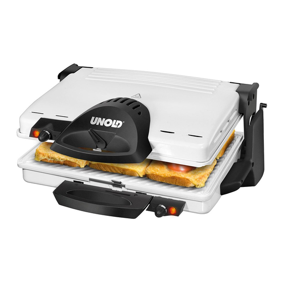 Unold CONTACT-GRILL PLUS Manuales