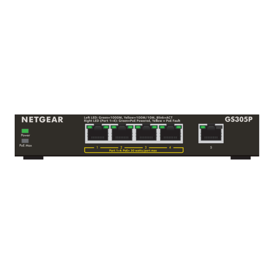 NETGEAR GS305Pv2 Guia De Instalacion