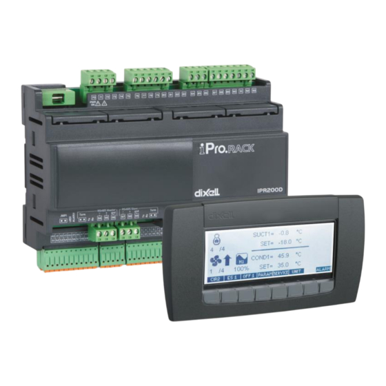 Emerson dixell IPR210D Instrucciones De Manejo