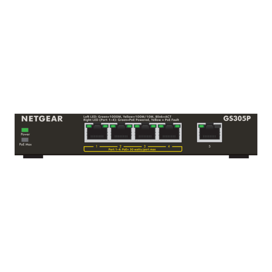 NETGEAR GS305Pv2 Guia De Instalacion