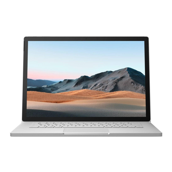 MICROSOFT SURFACE BOOK 3 MANUAL DEL USUARIO Descargar en PDF | ManualsLib