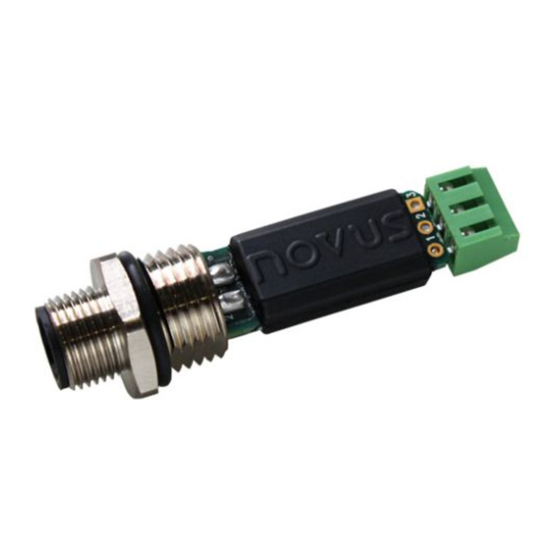 Novus TXMINI-M12-485 Manual De Operación