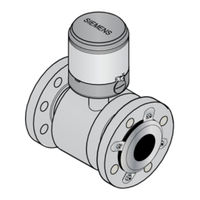 Siemens SITRANS F MAG 8000 Manual Del Usuario