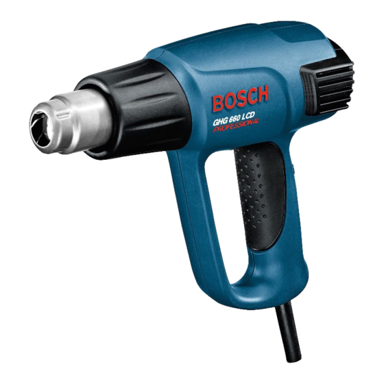 Bosch GHG 660 LCD Professional Manual Original