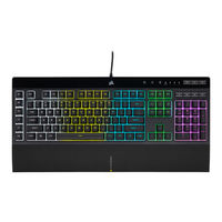 Corsair K55 RGB Manual Del Usuario