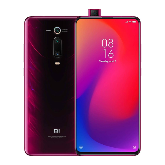Xiaomi Mi 9T Guía De Usuario