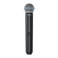 Shure BLX Manual De Usuario