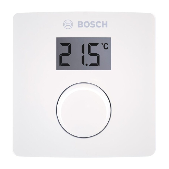 Bosch CR 10 Manual De Usuario