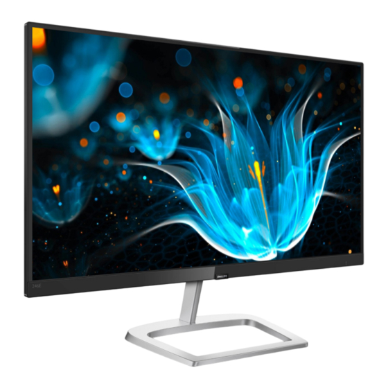 Philips E line 246E9 Manual De Usuario