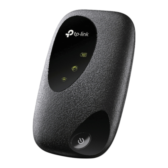 TP-Link M7000 Guia Del Usuario