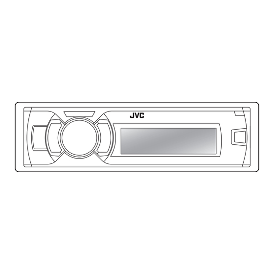 JVC KD-X80BT Manual De Instrucciones