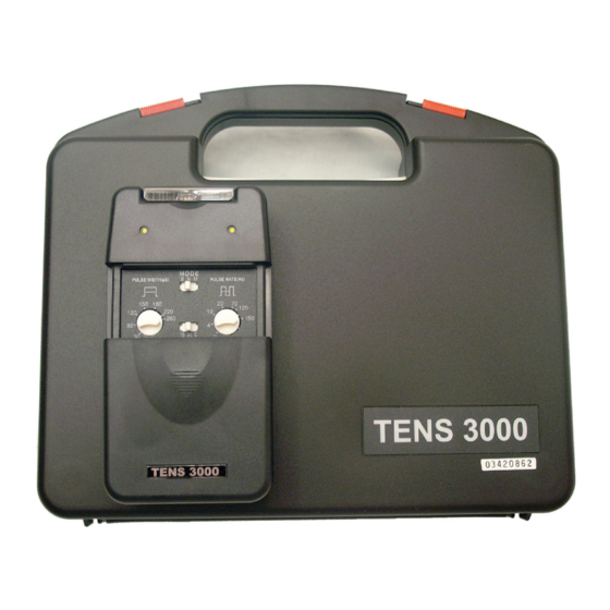 Roscoe Medical TENS 3000 Manual De Instrucciones