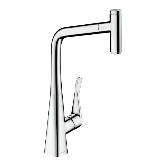Hansgrohe Metris Select M71 320 Eco 1jet sBox 73807000 Modo De Empleo/Instrucciones De Montaje